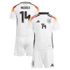 Officiële Voetbalshirt + Korte Broek Duitsland Musiala 14 Thuis EK 2024 - Kids